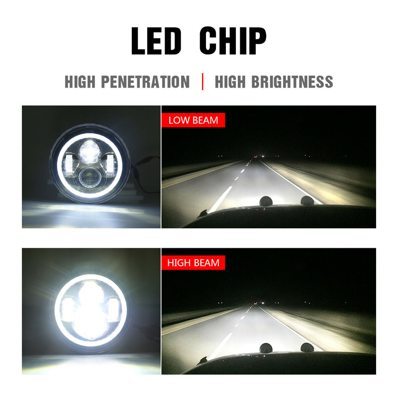 240z 260z 280z 280zx LED headlight low beam hi beam driving light blinker SAE, DOT compliant