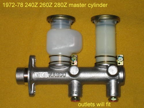 Wilwood 1" Upgrade Master Cylinder For Datsun Nissan 240z, 260z, 280z, 510, 620, 280zx