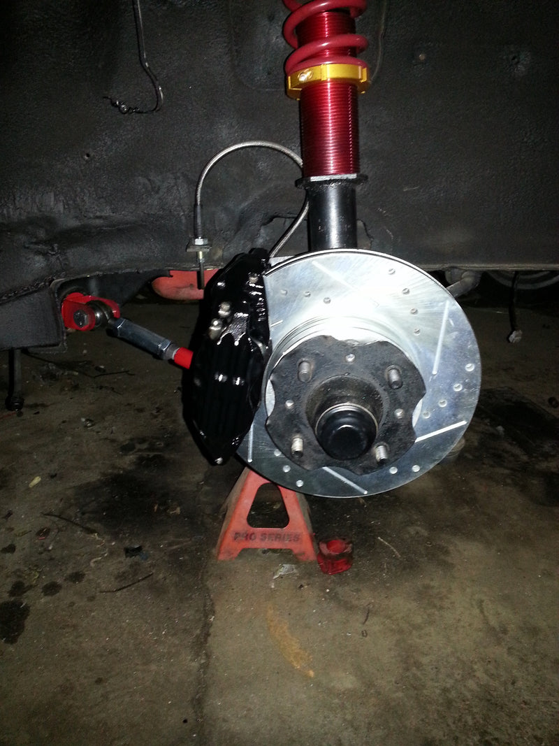 Stage 4 front big brake upgrade kit 240z, 260z, 280z,