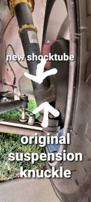 Silver Mine Motors AIR BAG SUSPENSION KIT FOR DATSUN 240Z 260Z 280Z 32 STEP DAMPER  COILOVERS NISSAN 70-78