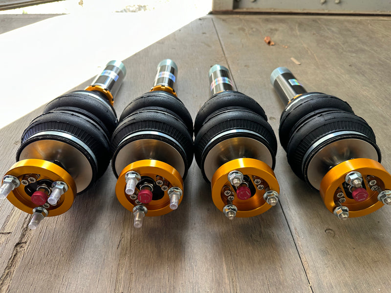 Silver Mine Motors AIR BAG SUSPENSION KIT FOR DATSUN 240Z 260Z 280Z 32 STEP DAMPER  COILOVERS NISSAN 70-78
