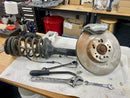 1982 to 1994 BMW 325i 318i E30 front 11.8 inch rotor Wilwood Dynalight brake upgrade kit swap performance non M