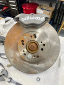 1982 to 1994 BMW 325i 318i E30 front 11.8 inch rotor Wilwood Dynalight brake upgrade kit swap performance non M