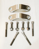 240z 260z 280z steering rack clamp bushing mount billet aluminum