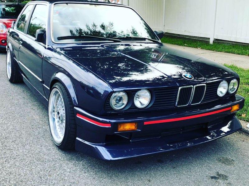 1982 to 1994 BMW 325i 318i E30 front 11.8 inch rotor Wilwood Dynalight brake upgrade kit swap performance non M