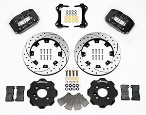 2002-2013 mini cooper S WILWOOD DISC BRAKE KIT FRONT MINI-COOPER BMW 12.19" ROTORS 4 piston CALIPERS