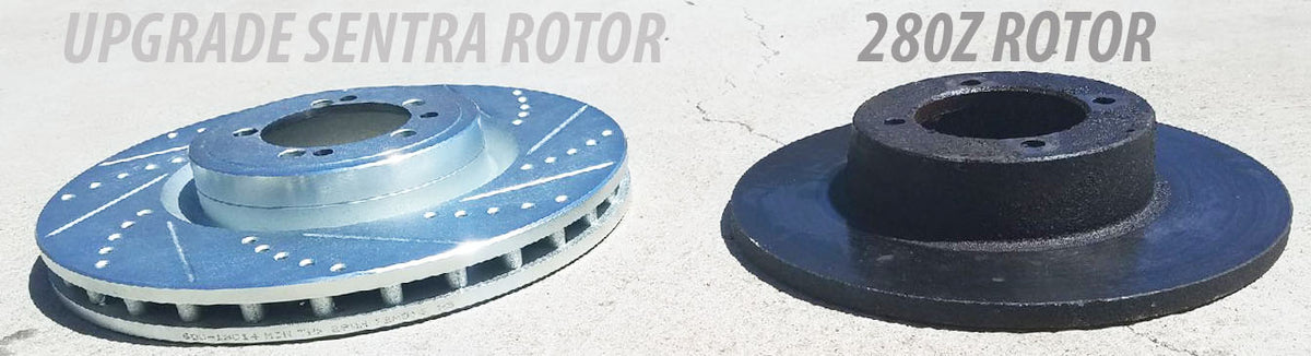 240Z 260Z 280Z FRONT 6 SIX PISTON WILWOOD BRAKE UPGRADE KIT