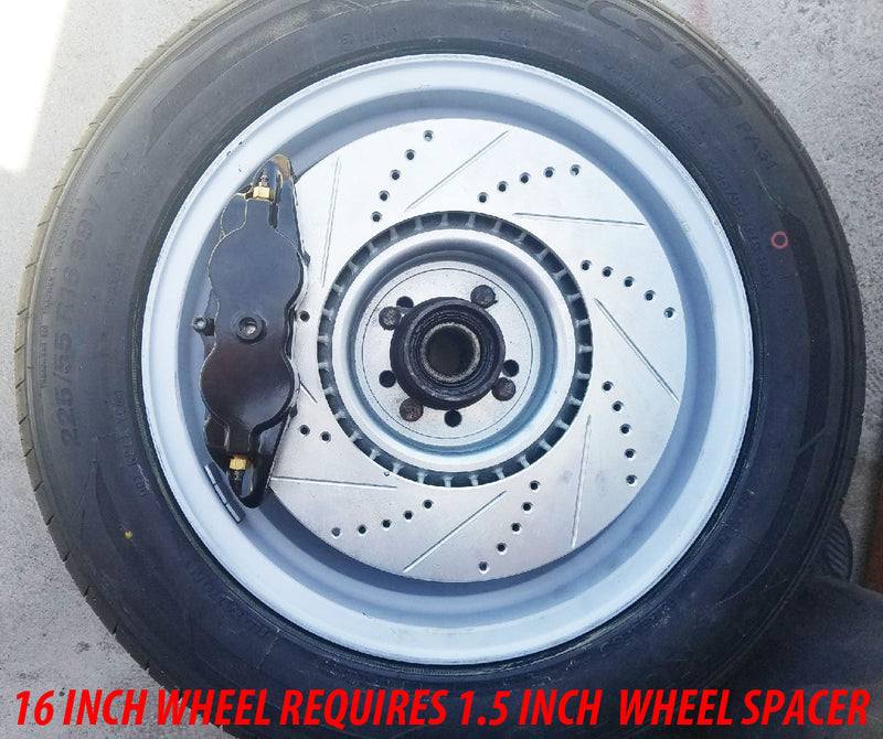 240Z 260Z 280Z FRONT 6 SIX PISTON WILWOOD BRAKE UPGRADE KIT WITH 12.8' DIAMETER ROTORS