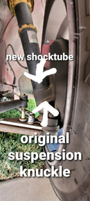 Silver Mine Motors COILOVER SUSPENSION KIT FOR DATSUN 240Z 260Z 280Z 32 STEP DAMPER  COILOVERS NISSAN 70-78