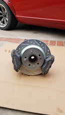 240SX DUAL Wilwood CALIPER cnc brackets BRAKE UPGRADE WITH DEDICATED HYDRAULIC HANDBRAKE CALIPER FITS S13 S14 S15 R35 180SX 200SX SILVIA