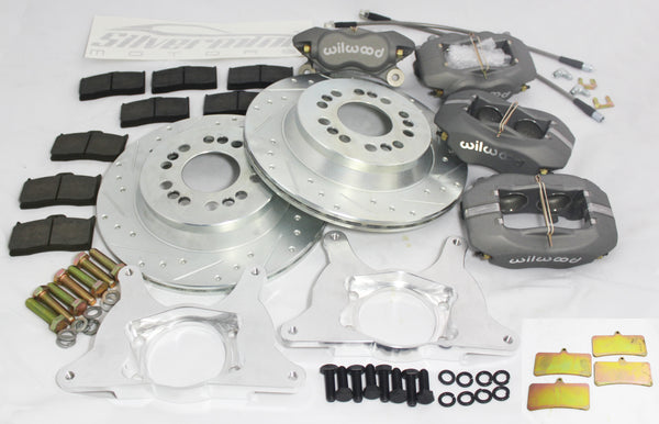 SILVER MINE MOTORS 240SX REAR DUAL CALIPER WILWOOD HYDRO E-BRAKE