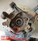 240SX DUAL Wilwood CALIPER cnc brackets BRAKE UPGRADE WITH DEDICATED HYDRAULIC HANDBRAKE CALIPER FITS S13 S14 S15 R35 180SX 200SX SILVIA