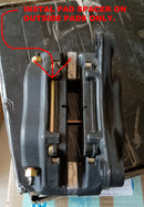 240SX DUAL Wilwood CALIPER cnc brackets BRAKE UPGRADE WITH DEDICATED HYDRAULIC HANDBRAKE CALIPER FITS S13 S14 S15 R35 180SX 200SX SILVIA