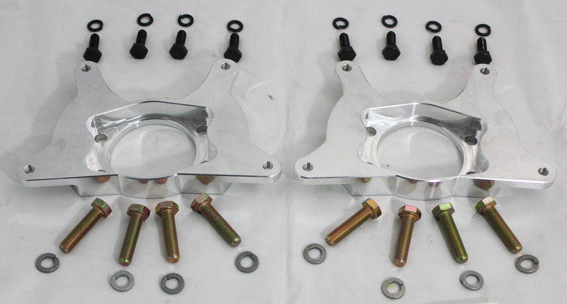GKTECH Dual E-Brake Caliper Brackets – S13/S14 240sx – For Z32 Calipers (Pair)