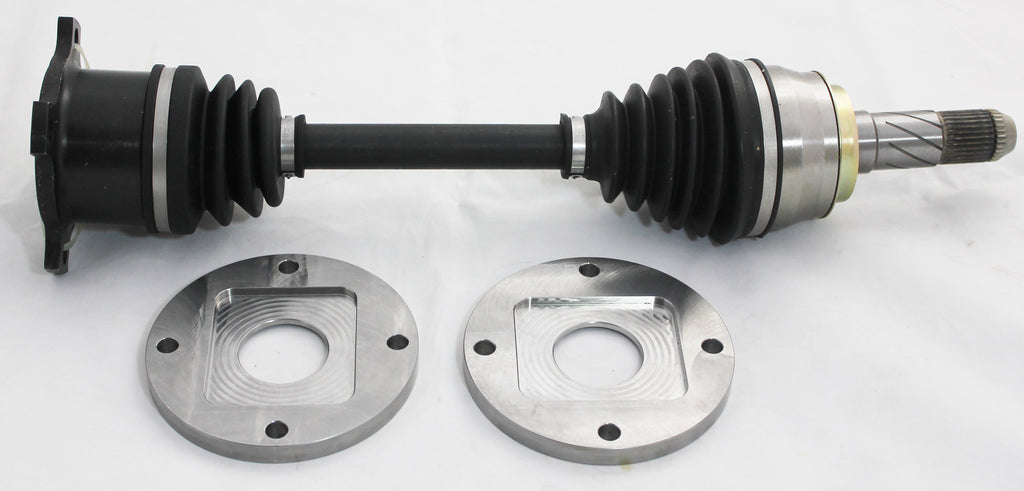 240z R180 R200 Rear Diff Conversion Kit 240z 260z 280z CV Axle conversion brackets for R200 differential uses