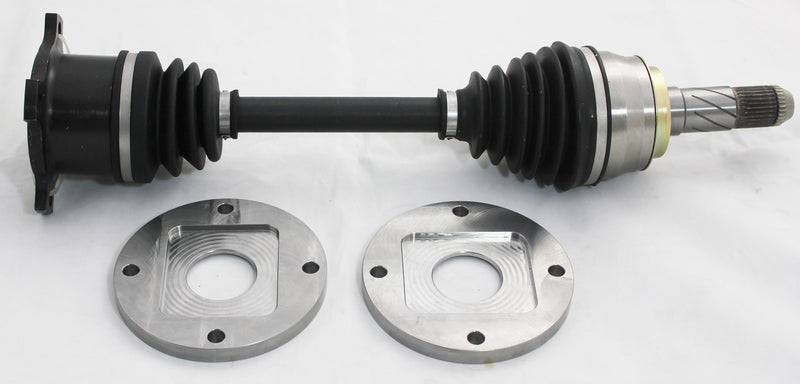 240z 260z 280z CV Axle conversion brackets for R200 differential uses Z31 300ZXT turbo shafts