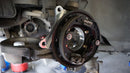NISSAN 350Z 370z Infinity G35 G37  REAR DUAL CALIPER BRAKE UPGRADE bracket Z33 (retains stock E-brake function)