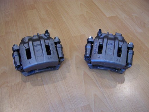 Calipers for front stage 3 brake kit