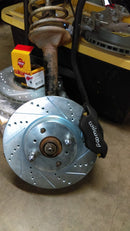 Datsun 510 front Wilwood brake upgrade kit fits sedan and wagon models 12 inch rotor 305mm