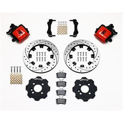 2002-2013 mini cooper S WILWOOD DISC BRAKE KIT REAR with parking brake MINI-COOPER BMW 11.75" ROTORS 4 piston CALIPERS