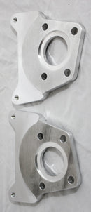 1986 Toyota corolla AE86 front wilwood brake upgrade brackets with Dynalite caliper adaptor
