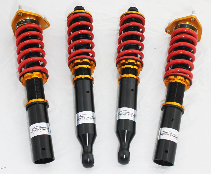 Silver Mine Motors COILOVER SUSPENSION KIT FOR DATSUN 280zx 32 STEP DAMPER  COILOVERS NISSAN 1979-1983