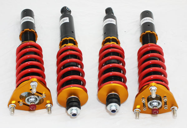 Silver Mine Motors COILOVER SUSPENSION KIT FOR DATSUN 280zx 32 STEP DAMPER  COILOVERS NISSAN 1979-1983