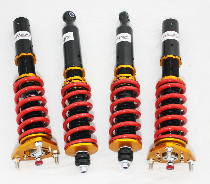 Silver Mine Motors COILOVER SUSPENSION KIT FOR DATSUN 280zx 32 STEP DAMPER  COILOVERS NISSAN 1979-1983