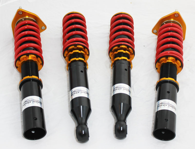 Silver Mine Motors COILOVER SUSPENSION KIT FOR DATSUN 510 1968-1973 with 30 STEP DAMPER  COILOVERS NISSAN COUPE OR 4 DOORS (DOES NOT FIT STATION WAGON)