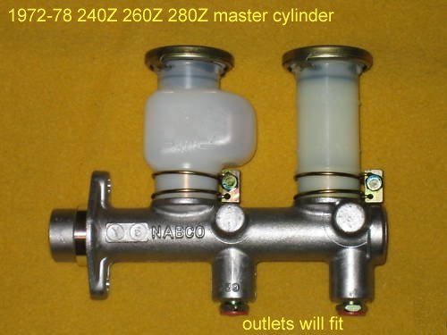 Wilwood 1" Upgrade Master Cylinder For Datsun Nissan 240z, 260z, 280z, 510, 620, 280zx, roadster