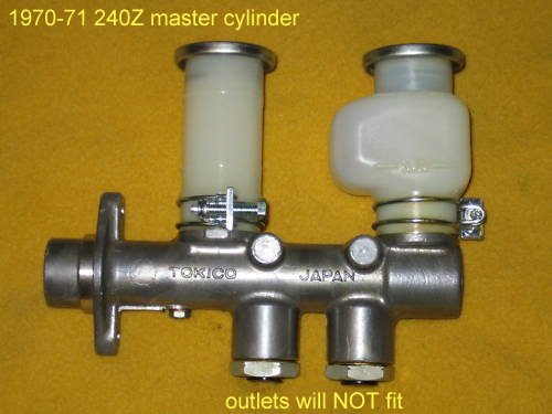 Wilwood 1" Upgrade Master Cylinder For Datsun Nissan 240z, 260z, 280z, 510, 620, 280zx, roadster
