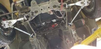 Billet Aluminum Front Lower Control Arms and Tension control rods for 240z 260z 280z  TC &LCA datsun s30