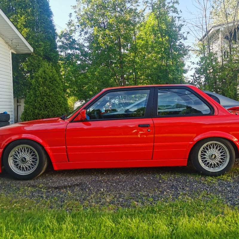 1982 to 1994 BMW 325i 318i E30 front 6 piston Wilwood brake upgrade kit swap performance non M