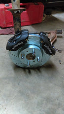 Datsun 240z 260z 280z rear Dual Caliper Wilwood brake upgrade with dedicated hydraulic handbrake caliper for drift