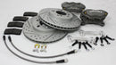 1989-2005 mazda miata FRONT WILWOOD BIG BRAKE KIT FOR  NA / NB CHASSIS performance upgrade BY SILVER MINE MOTORS