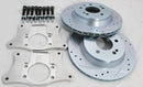 240sx dual 300zx caliper brake upgrade with dedicated hydraulic handbrake caliper.