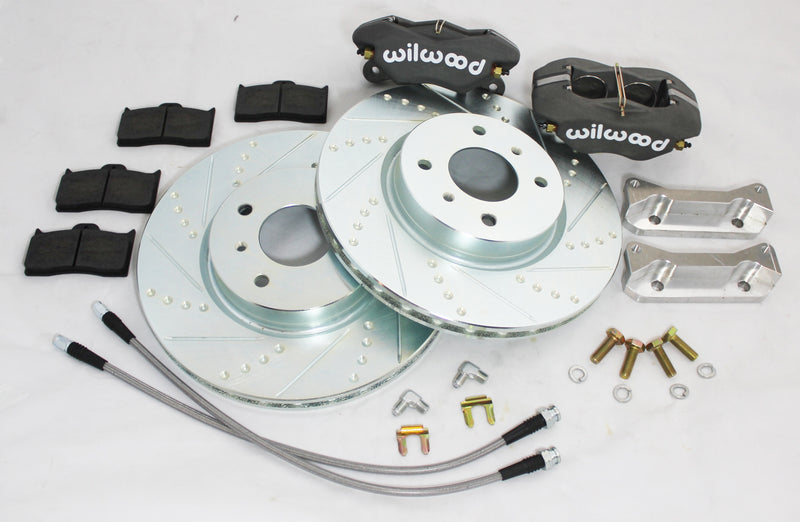 Nissan 240sx 300zx 180sx  front wilwood brake upgrade kit Dynalite calipers FITS S13 S14 S15 R35 180SX 200SX SILVIA cefiro