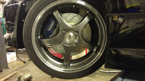 240sx dual 300zx caliper brake upgrade with dedicated