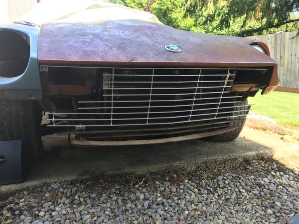 FRONT GRILL WITH TURN SIGNAL DELETE | DATSUN | 280Z