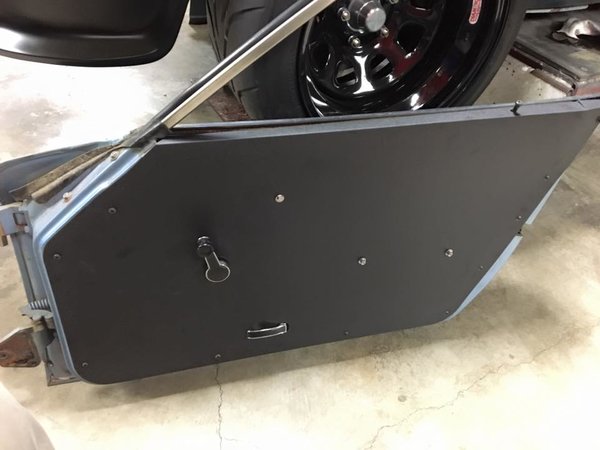 240Z / 260Z / 280Z DOOR PANEL CARDS (PAIR)  ALUMINUM