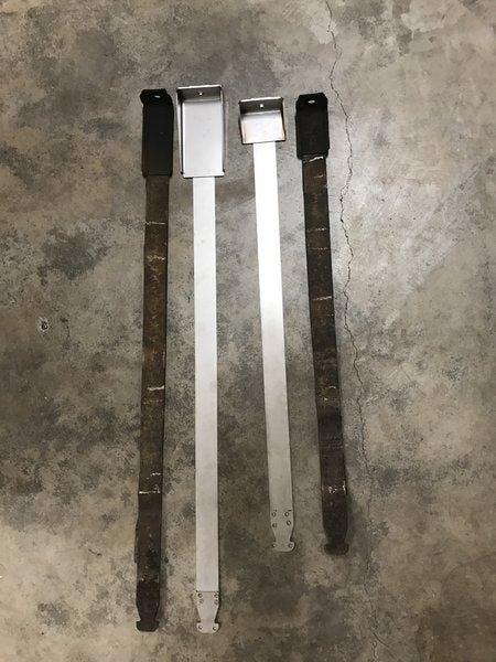 240Z / 260Z / 280Z STAINLESS STEEL FUEL TANK STRAPS