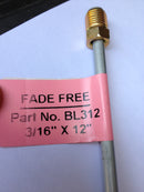 Proportioning Valve custom hardline 2 pieces 1 x 12" Section and 1 x 18" section Of Hardline