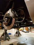 240z 260z 280z ultimate rear end convertion kit that uses ford 8.8 rear end coilovers and wilwood brakes