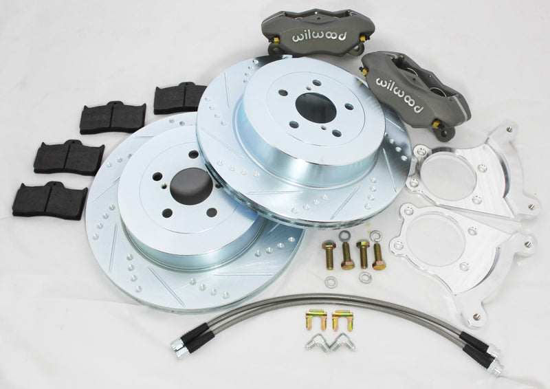 Subaru BRZ / Scion FR-S rear brake upgrade kit Wilwood with emergency brake cable Performance 2013 - 2019 gt86 frs