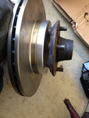 Spacer for Toyota Front vented rotor brake upgrade s12w caliper 240z 260z 280z