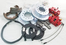 2000-2006 TOYOTA TUNDRA 6 lug REAR DISC CONVERSION brake upgrade swap kit Backing Plate with e-brake